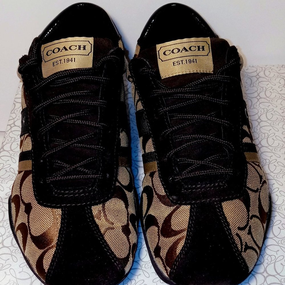 🌞 Coach Shoes🌞 coach Shoes🎀 Size 9.0 Signature Print💖